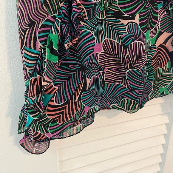 Marc Jacobs Designer Silk Ruffle Mini Skirt - Picture 11 of 16